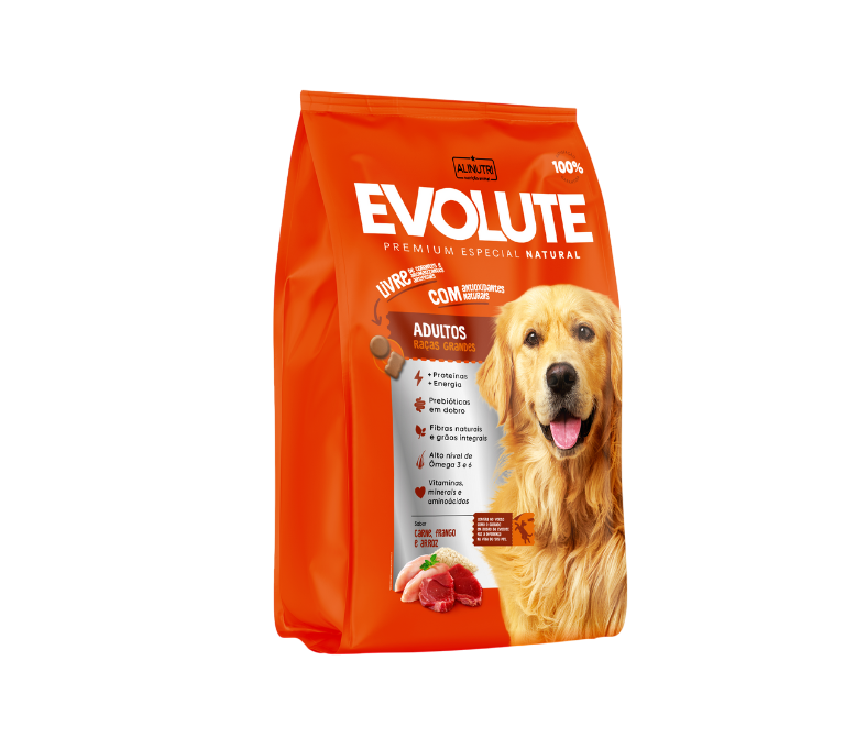 Evolute Premium Especial Adultos Raças Grandes