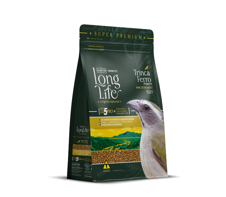 Long Life Pequenos Pets Trinca-ferro