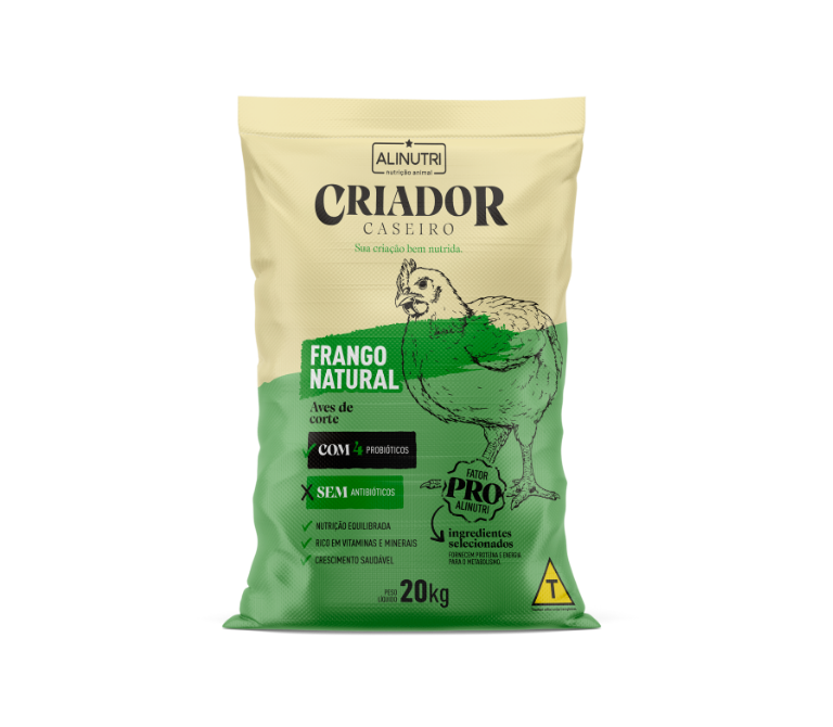Alinutri Criador Caseiro  Crescefrango Vegetal